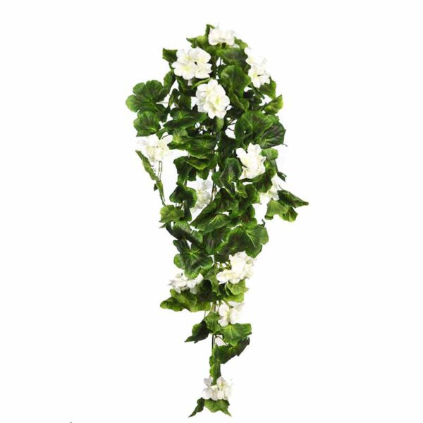 PLANTA GERANIO COLGANTE ARTIFICIAL 70CM - Imagen 1