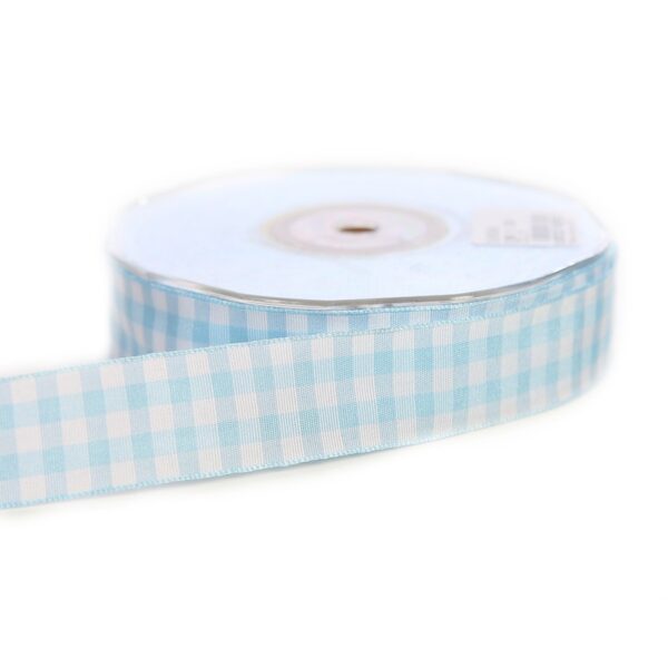 CINTA CUADROS VICHY 25MM - Imagen 2