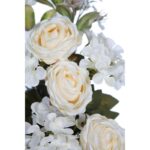 RAMO ROSAS Y HORTENSIAS ARTIFICIAL 47CM - Imagen 2