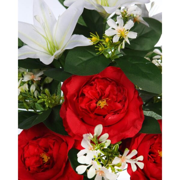 RAMO PEONIAS Y LILIS 55CM - Imagen 4