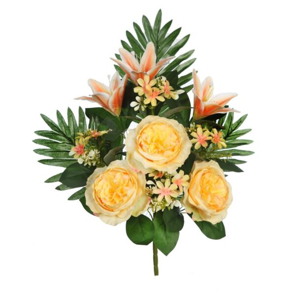 RAMO PEONIAS Y LILIS 55CM - Imagen 5