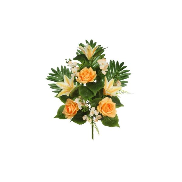 TX9141_0 RAMO ROSAS Y LILIS ARTIFICIAL 55CM - Imagen 1