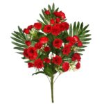 RAMO ROSAS MINI ARTIFICIAL 55CM - Imagen 3