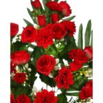 RAMO ROSAS MINI ARTIFICIAL 55CM - Imagen 4