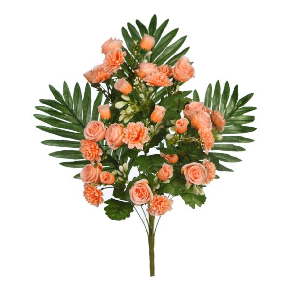 RAMO ROSAS MINI ARTIFICIAL 55CM - Imagen 5