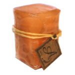 VELA CUADRADA ALTA 6X6X10CM