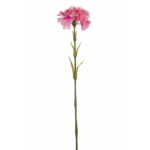 VARA DE CLAVEL ARTIFICIAL 58CM - Imagen 2