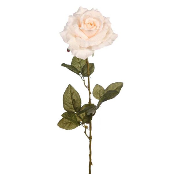 VARA ROSA ARTIFICIAL,  66CM, Ø FLOR 12CM - Imagen 4