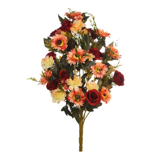 RAMO MARGARITAS Y ROSAS ARTIFICIAL 48CM - Imagen 1