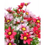 PLANTA MARGARITAS ARTIFICIAL CON MACETA 28CM - Imagen 2