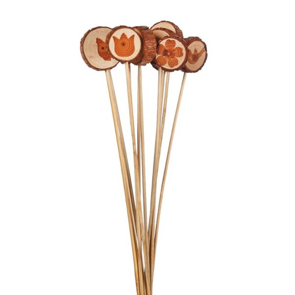 PICK MADERA TRONCO MIX BOLSA 12UD - Imagen 1