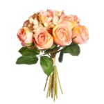 ATADO DE ROSAS Y HORTENSIAS 27CM