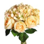 ATADO DE ROSAS Y HORTENSIAS 27CM - Imagen 4