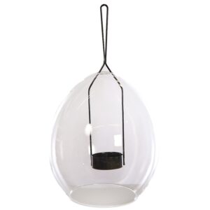 CUPULA PORTAVELAS CRISTAL 16CM