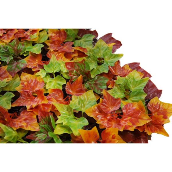 PLACA HIEDRA OTOÑAL ARTIFICIAL 50CMX50CM - Imagen 2