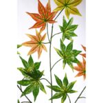 RAMAJE HOJA SATIVA ARTIFICIAL 67CM - Imagen 2