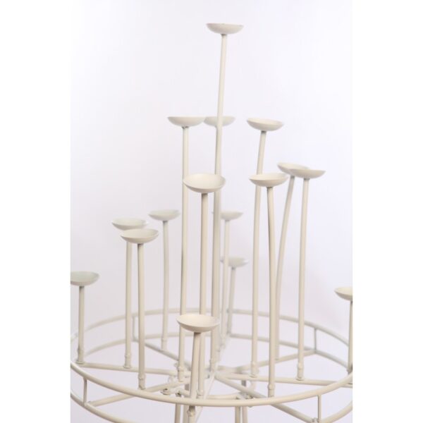 SOPORTE FLORAL METAL 105CM - Imagen 2