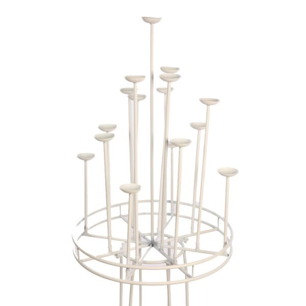 SOPORTE FLORAL METAL 140CM - Imagen 2