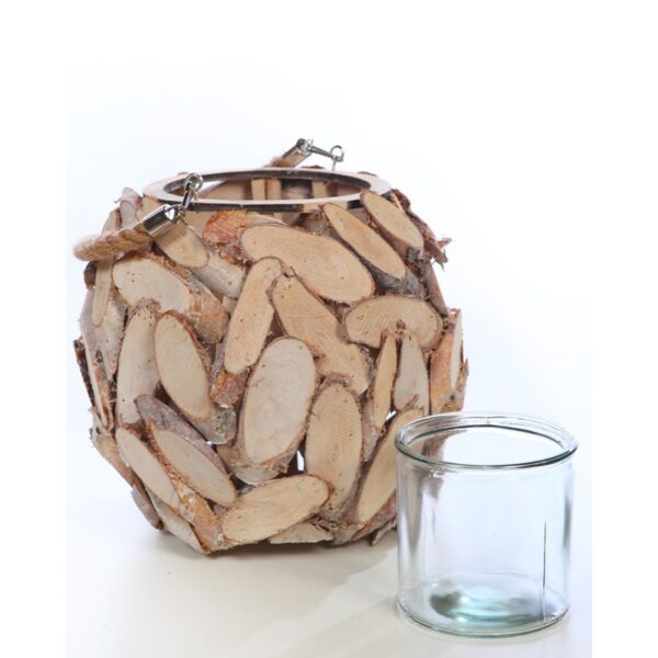 FAROL PARA VELA PINO 28CM - Imagen 2