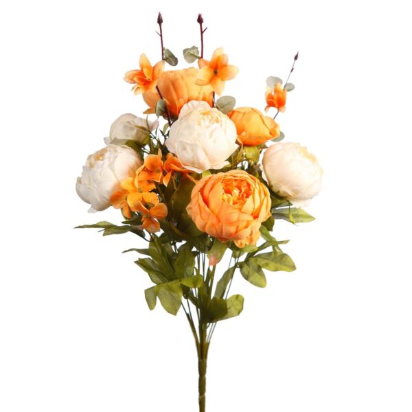 RAMO PEONIAS Y HORTENSIA 50CM - Imagen 5