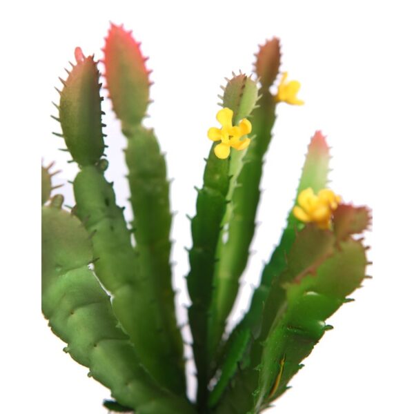 CACTUS MINI FLOR ARTIFICIAL 17CM - Imagen 2