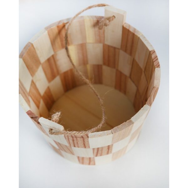 CUBO MADERA CHESS Ø 19CM - Imagen 2