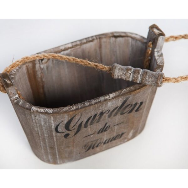 CUBO GARDEN MADERA 10CM - Imagen 4