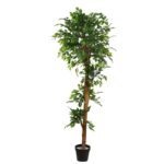 ARBOL DE FICUS VERDE ARTIFICIAL 180CM