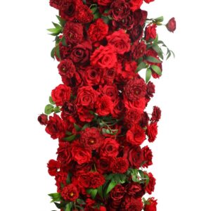 PANEL ROSAS ROJAS 200X40CM