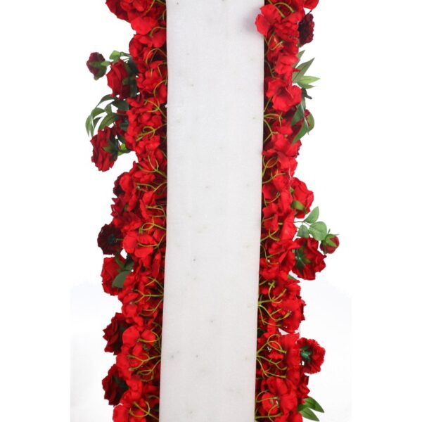 PANEL ROSAS ROJAS 200X40CM - Imagen 4