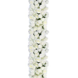 PANEL ROSAS BLANCAS 200X40CM