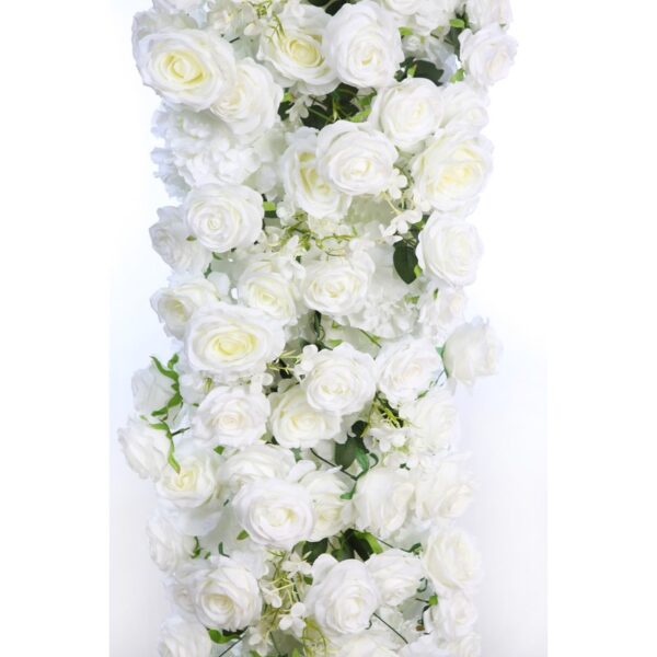 PANEL ROSAS BLANCAS 200X40CM - Imagen 2