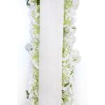 PANEL ROSAS BLANCAS 200X40CM - Imagen 4