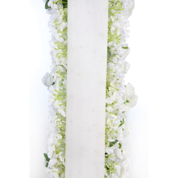 PANEL ROSAS BLANCAS 200X40CM - Imagen 4